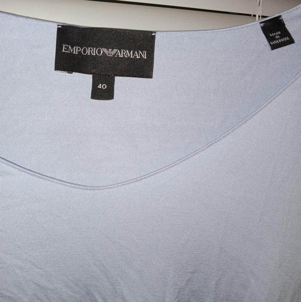 Emporio Armani Powder Blue Shirt